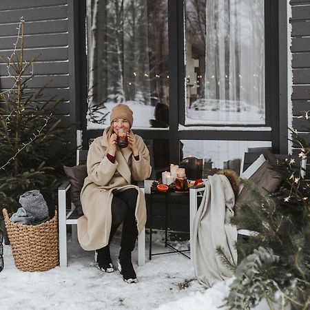 Sniegi Apartments With Sauna Madona Kültér fotó