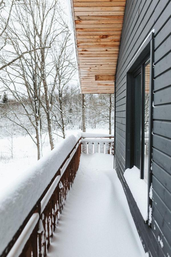 Sniegi Apartments With Sauna Madona Kültér fotó